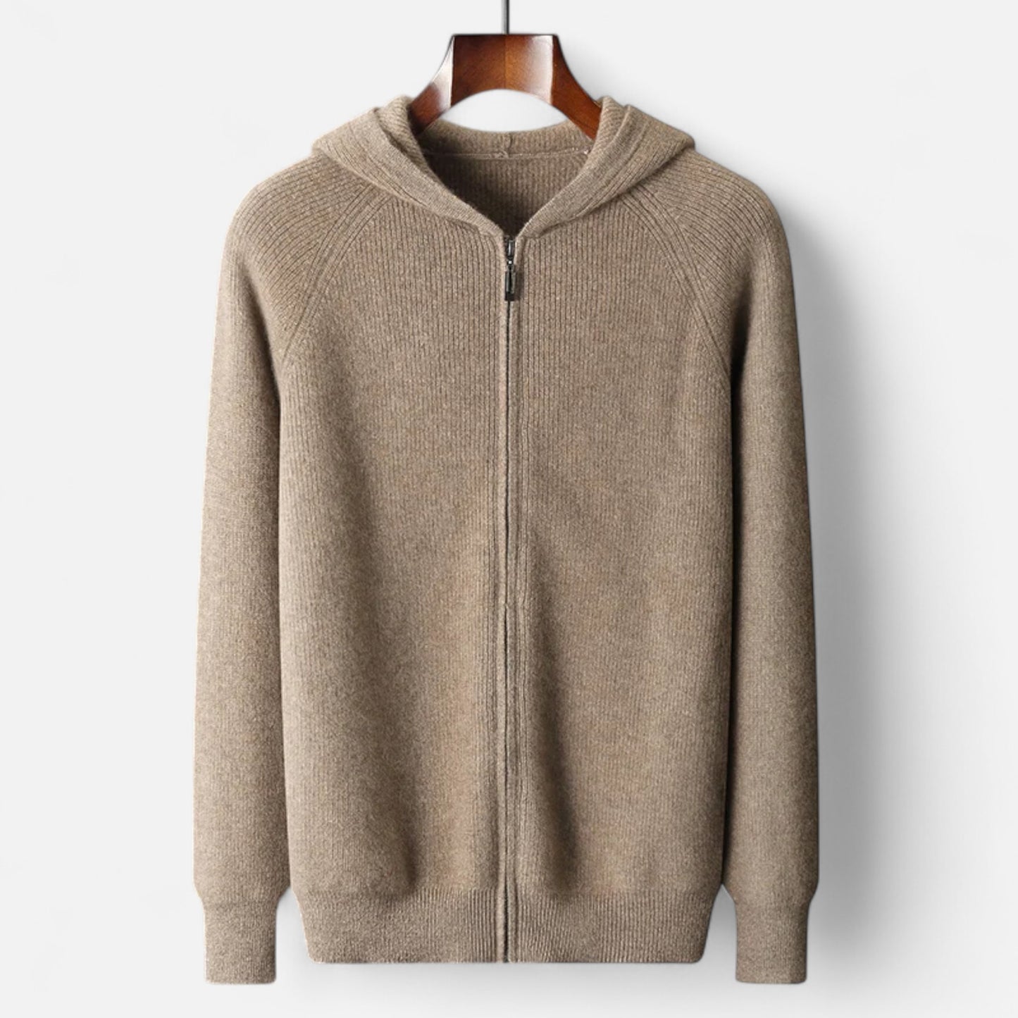 Masimon | Men’s Hooded Jacket – Merino Wool Heritage Warmth