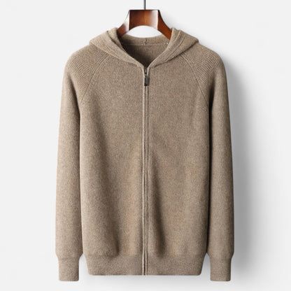Masimon | Men’s Hooded Jacket – Merino Wool Heritage Warmth