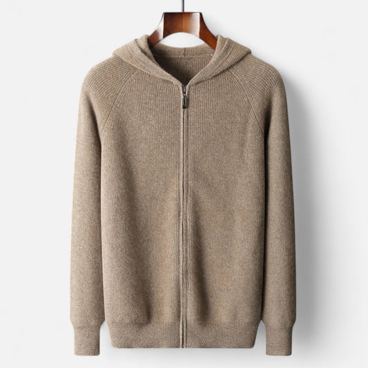 Masimon | Men’s Hooded Jacket – Merino Wool Heritage Warmth