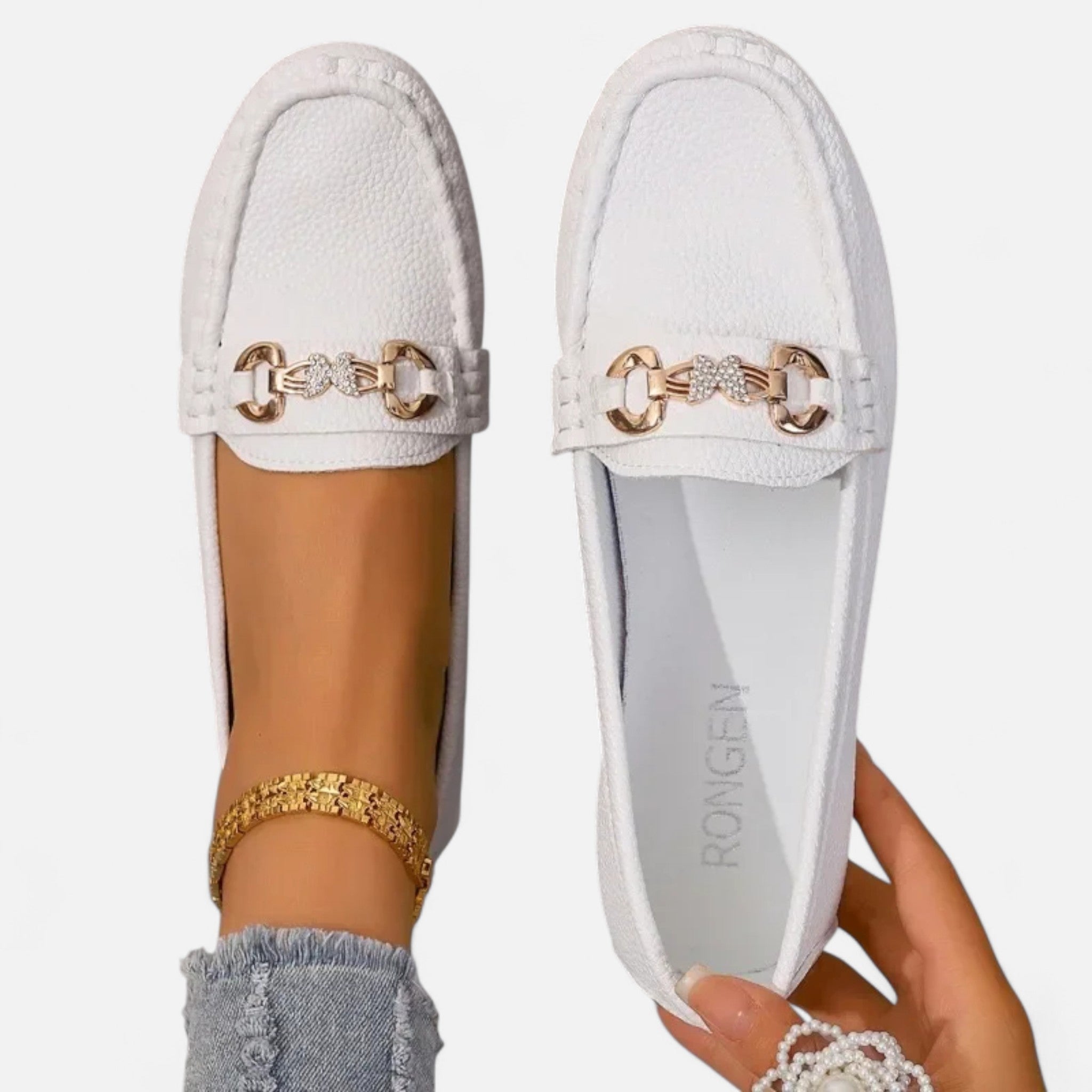 Masimon | Women’s Flat Loafers – Classic Soft Sole Heritage Style