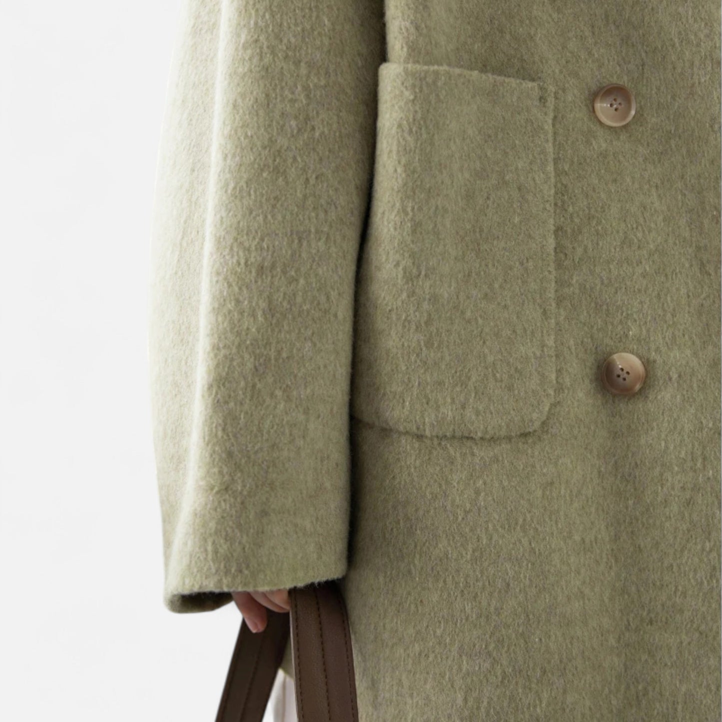 Masimon | Women’s Double-Sided Coat – Classic Woollen Timeless Style