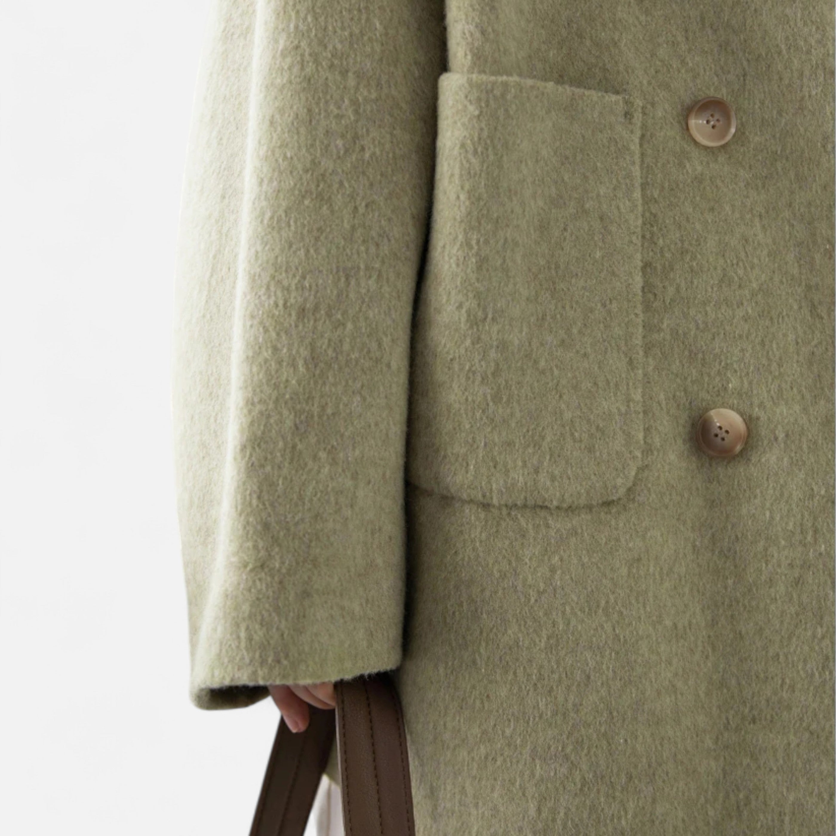 Masimon | Women’s Double-Sided Coat – Classic Woollen Timeless Style