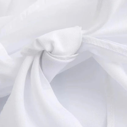 Masimon | Women’s Long‑Sleeve Kimono‑Style Blouse – Soft Breathable Fabric with Bow‑Tie Collar & Front Buttons