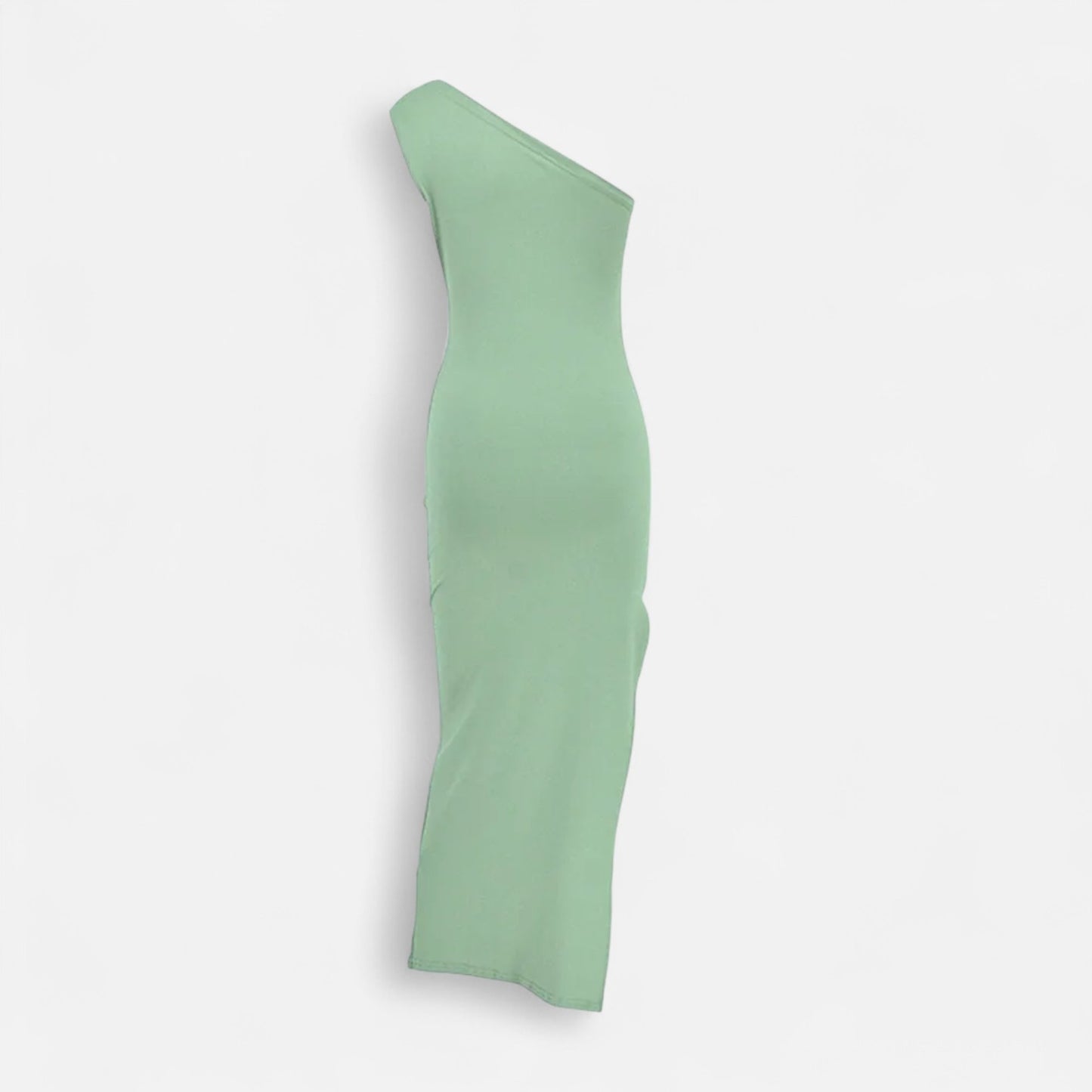 Masimon | Women's Maxi Dress – Irregular Ruched Design, Elegant Luxury for Party & Club