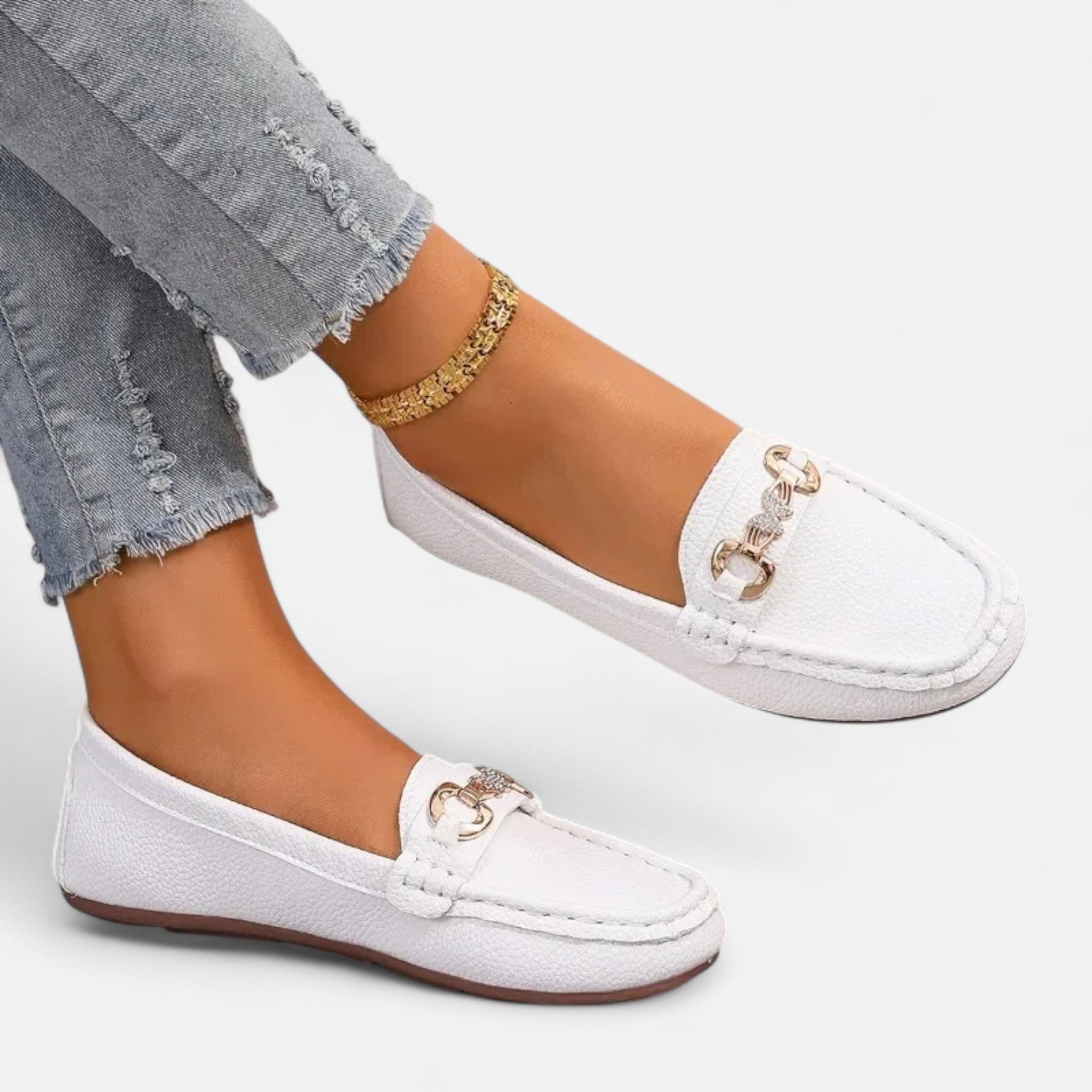 Masimon | Women’s Flat Loafers – Classic Soft Sole Heritage Style