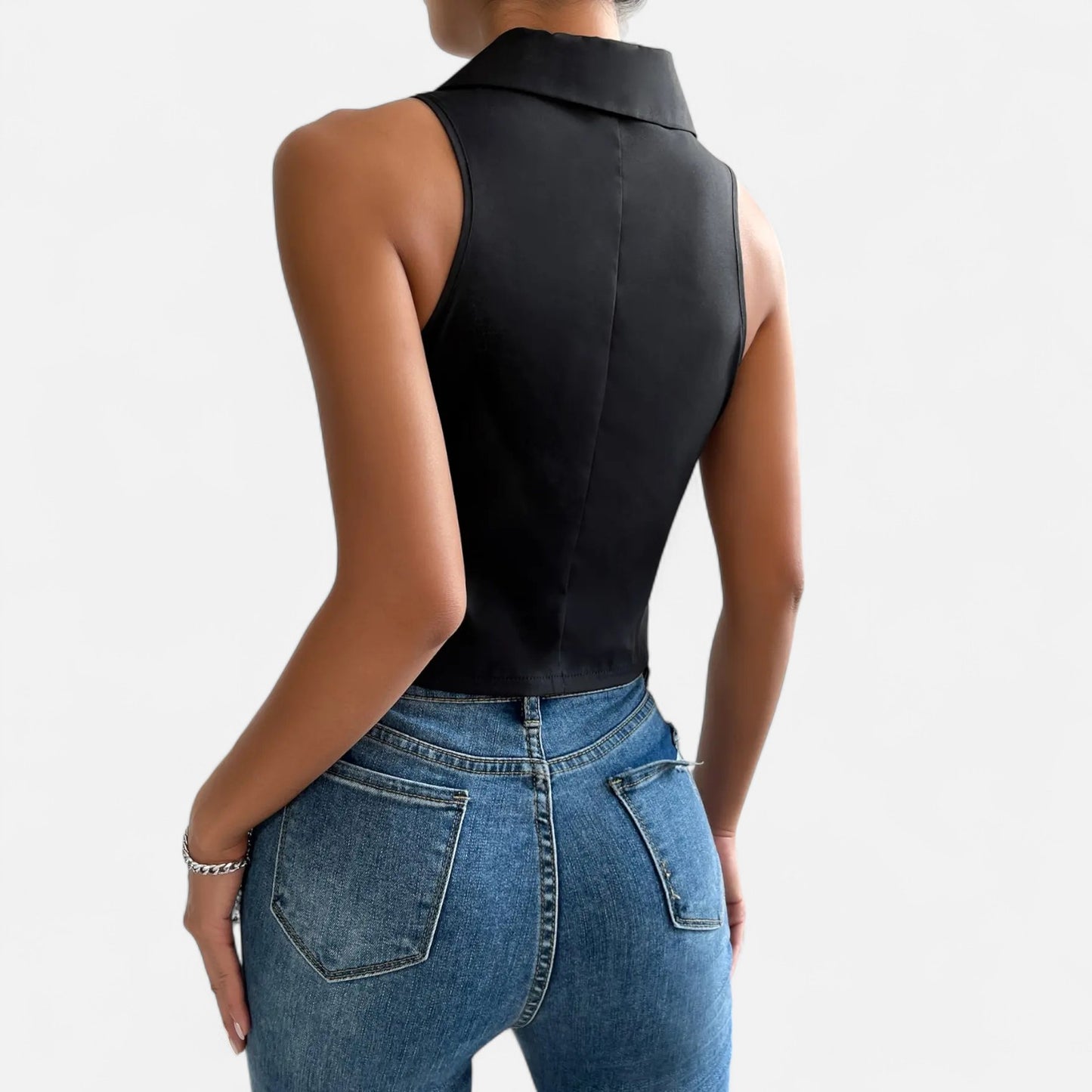 Masimon | Women’s Slim Casual Vest – European‑Style Lightweight Breathable Fabric Indulgence