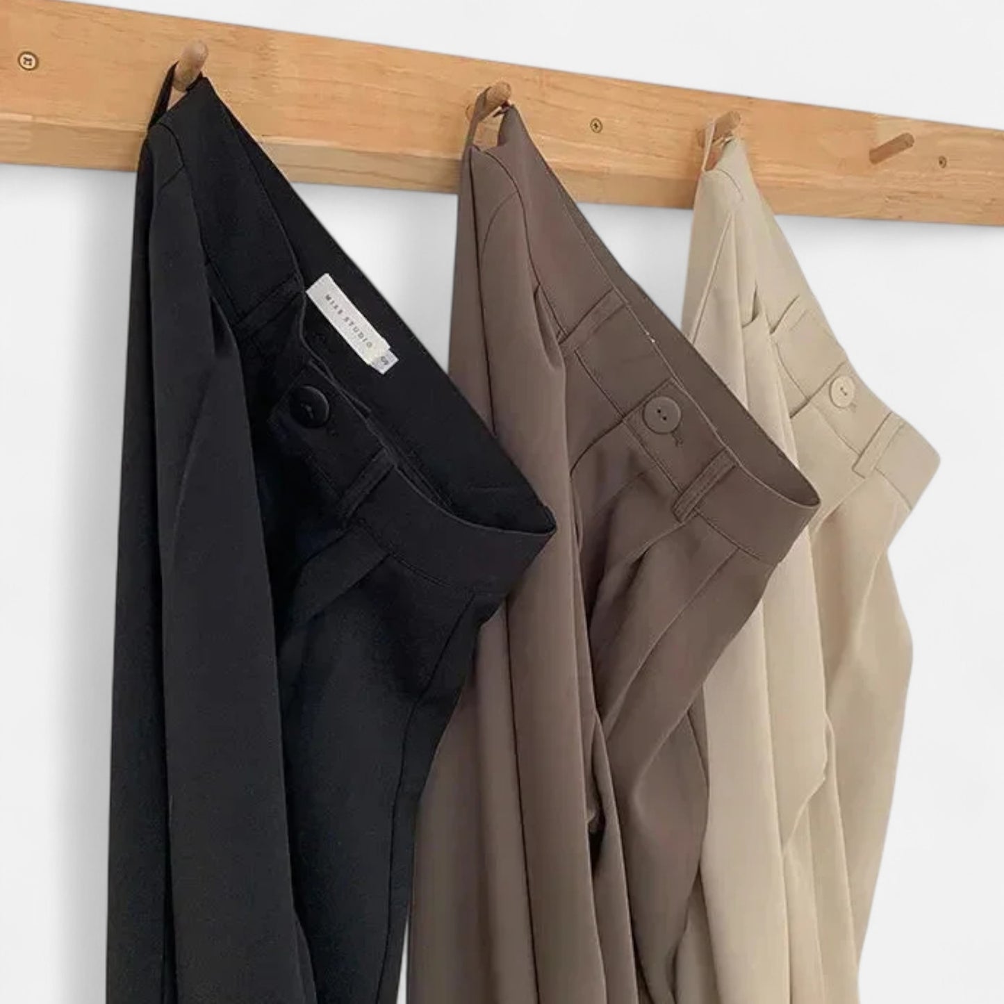 Masimon | Women’s Suit Trousers – High-Waist Heritage Elegance