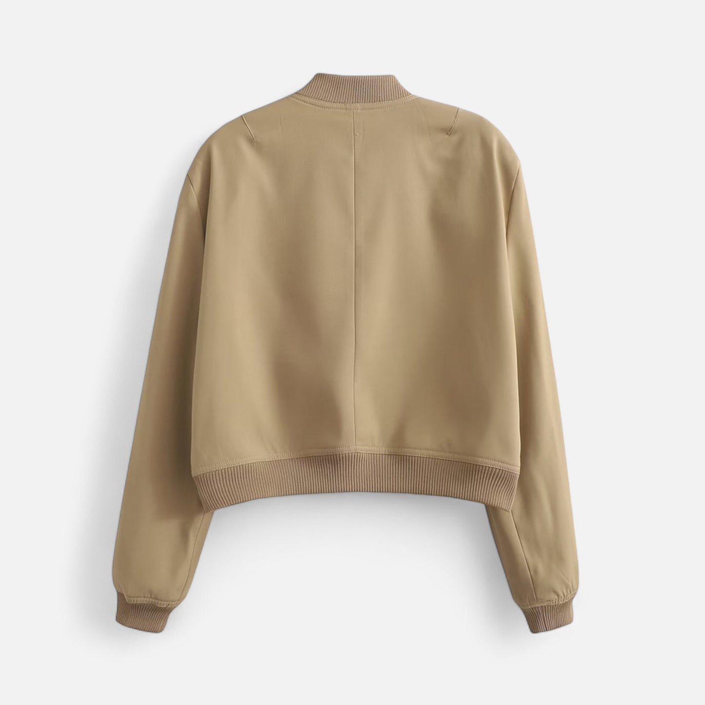 Masimon | Women’s Bomber Jacket – Heritage Solid Elegance