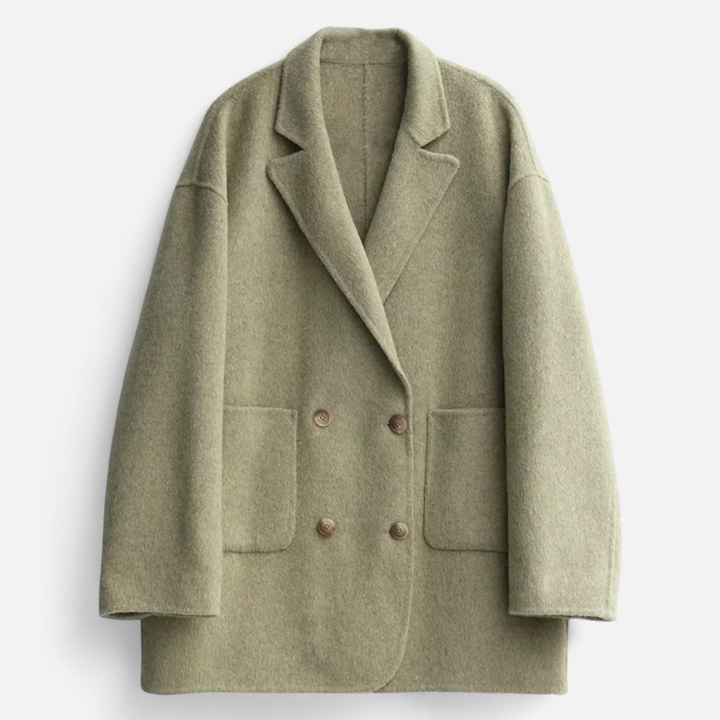 Masimon | Women’s Double-Sided Coat – Classic Woollen Timeless Style