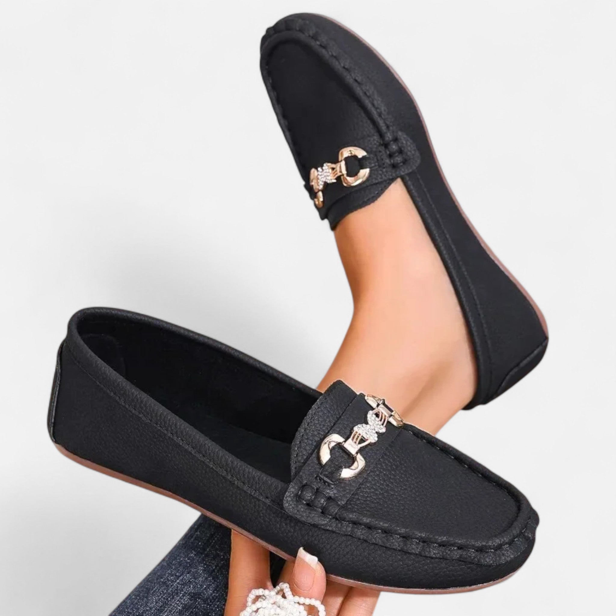 Masimon | Women’s Flat Loafers – Classic Soft Sole Heritage Style