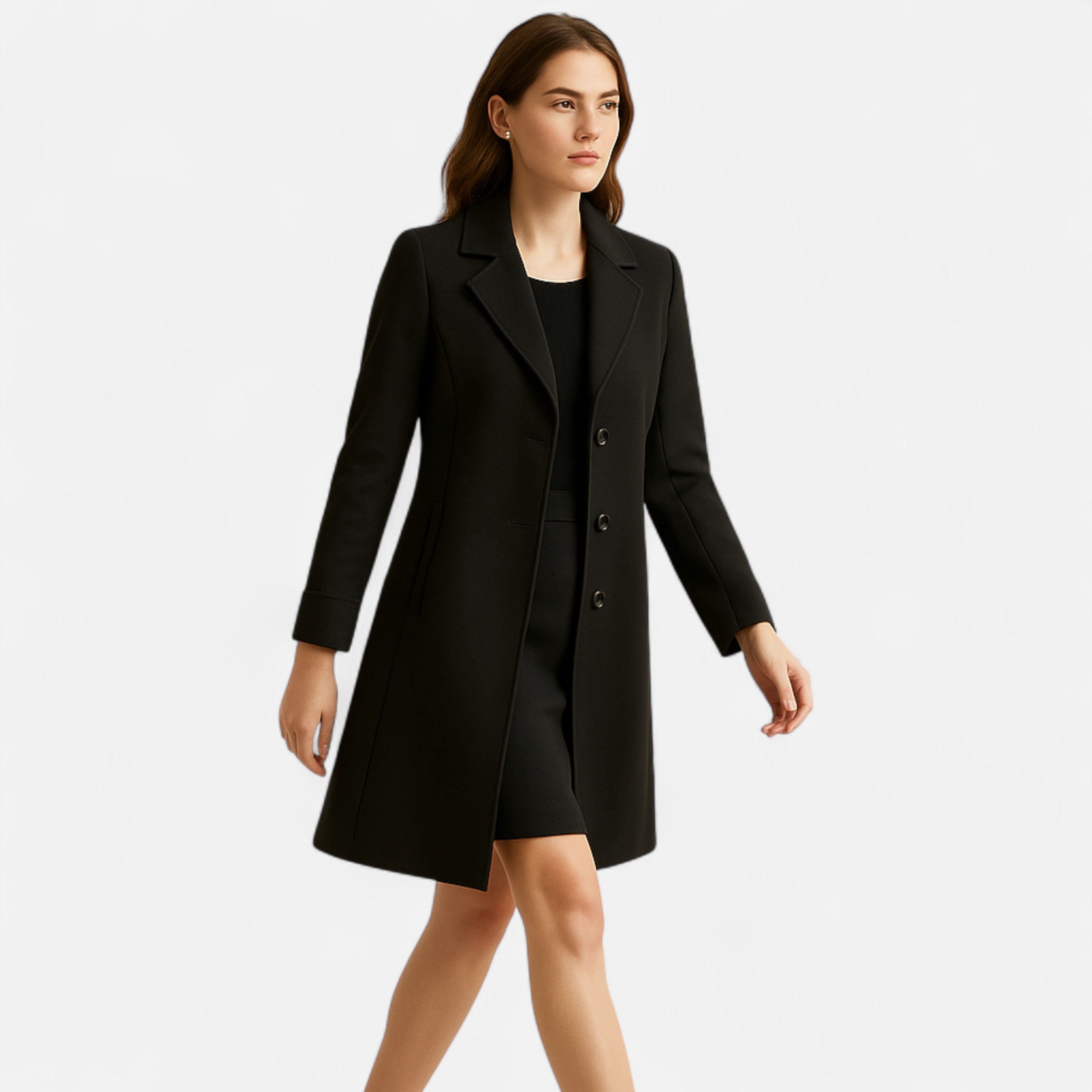Masimon | Women’s Trench Coat – Mid-Length Heritage Elegance