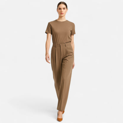 Masimon | Women’s Harem Trousers – High-Waist Effortless Elegance