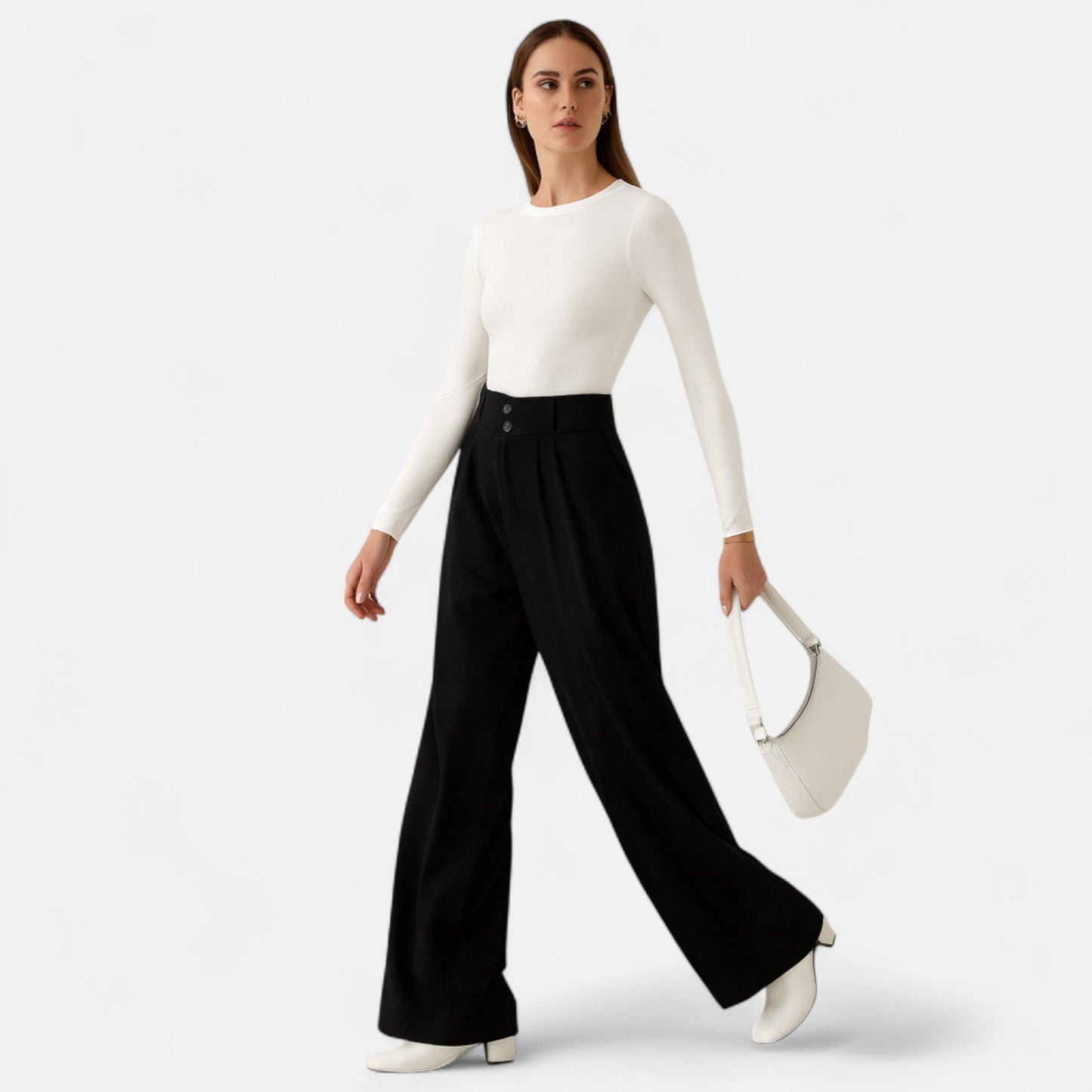 Masimon | Women’s Baggy Pants – Timeless Wide-Leg Elegance