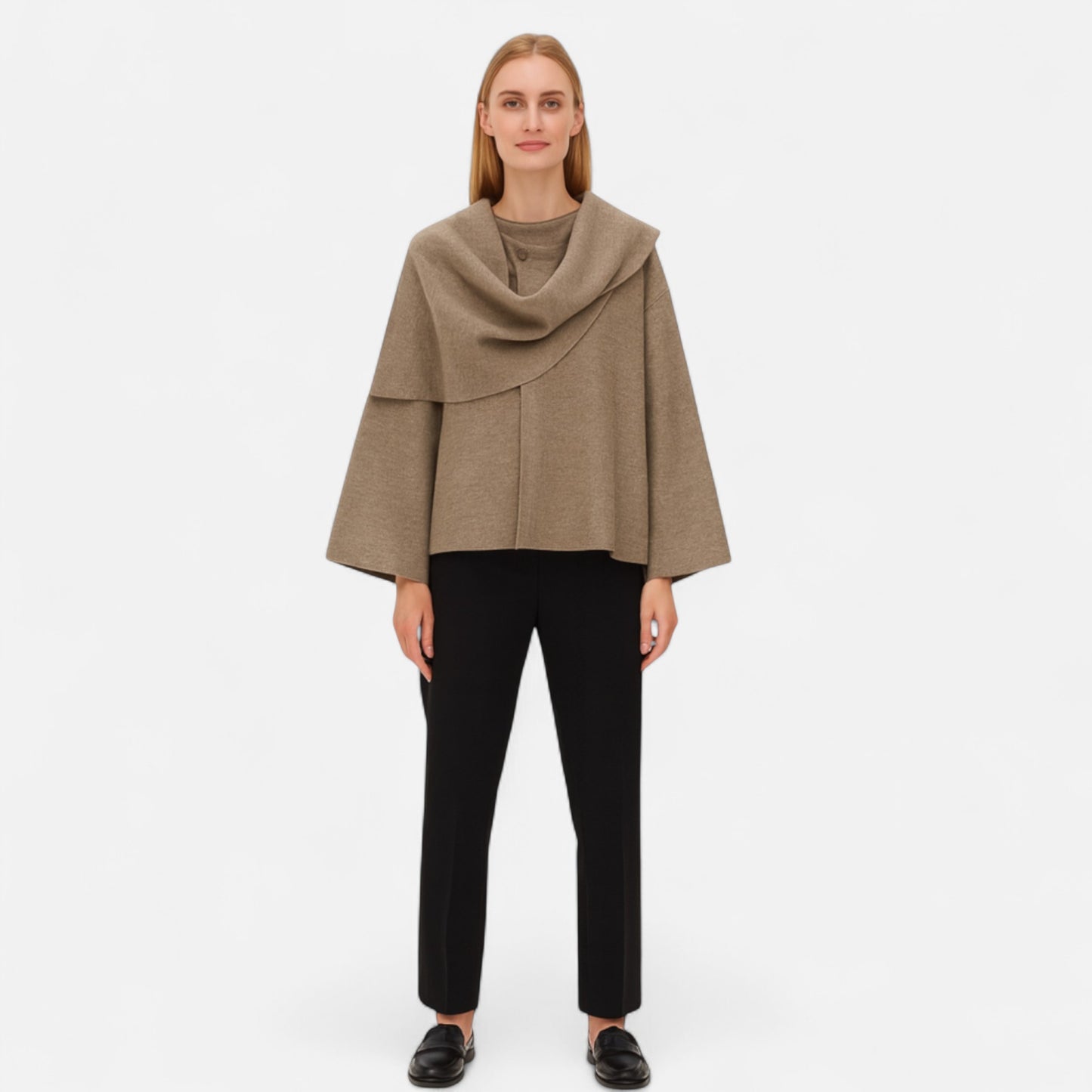 Masimon | Women’s Transitional Jacket – Asymmetrical Heritage Style