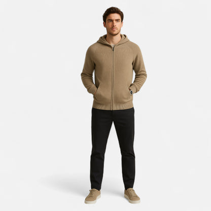 Masimon | Men’s Hooded Jacket – Merino Wool Heritage Warmth