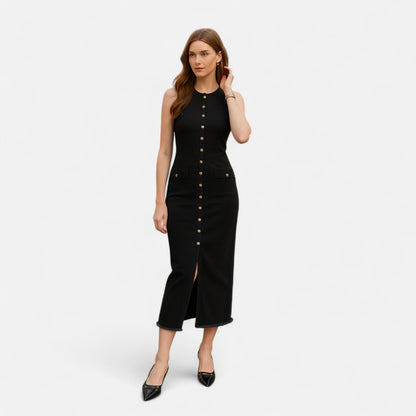 Masimon | Women’s Mid‑Heel White Slingback Sandals – Patent-Leather Elegance with Ankle Strap