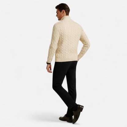 Masimon | Men’s Knitwear – Warm Heritage High-Neck Style