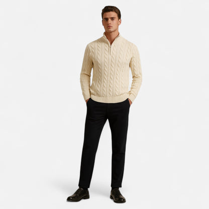 Masimon | Men’s Knitwear – Warm Heritage High-Neck Style