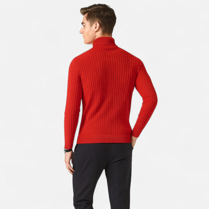 Masimon | Men’s Turtleneck Sweater – Timeless Knitted Elegance