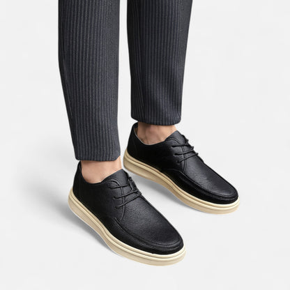 Masimon | Men’s Oxford Shoes – Suede Lace-Up Heritage Style