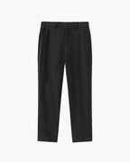 Masimon | Men’s Slim Straight Wrinkle‑Free Dress Trousers – Casual Suit Pants with Elastic Comfort Waistband