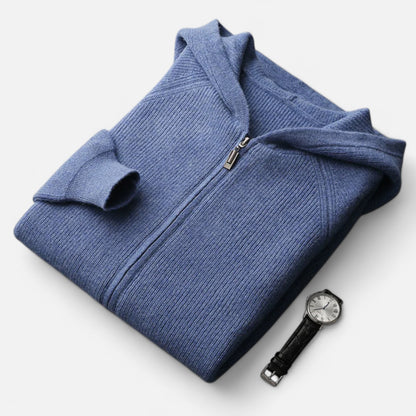 Masimon | Men’s Hooded Jacket – Merino Wool Heritage Warmth