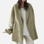 Masimon | Women’s Double-Sided Coat – Classic Woollen Timeless Style