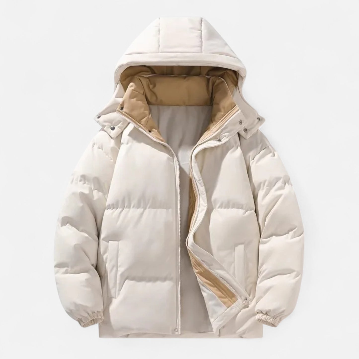 Masimon | Men’s Winter Jacket – Casual Solid Colour Elegance