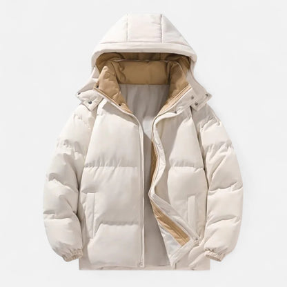 Masimon | Men’s Winter Jacket – Casual Solid Colour Elegance