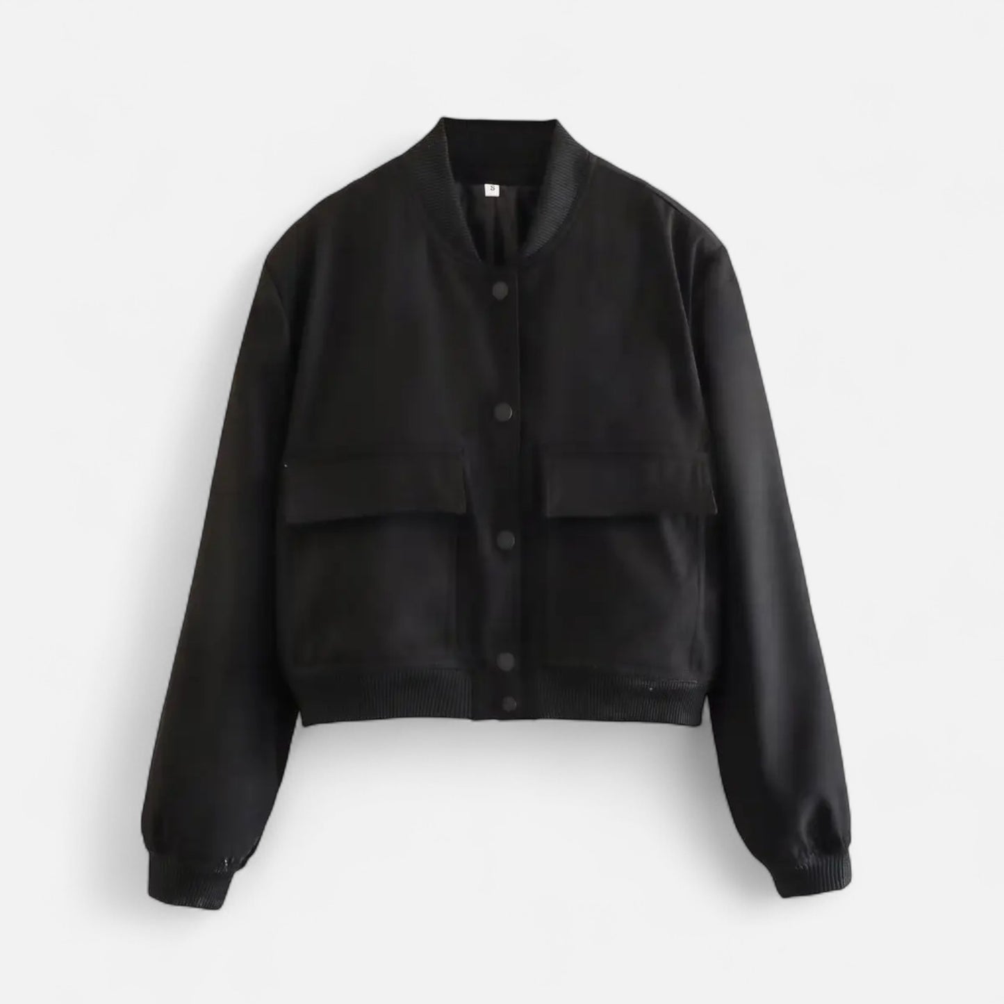 Masimon | Women’s Bomber Jacket – Heritage Solid Elegance
