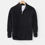 Men’s Knitwear – Warm Heritage High-Neck Style
