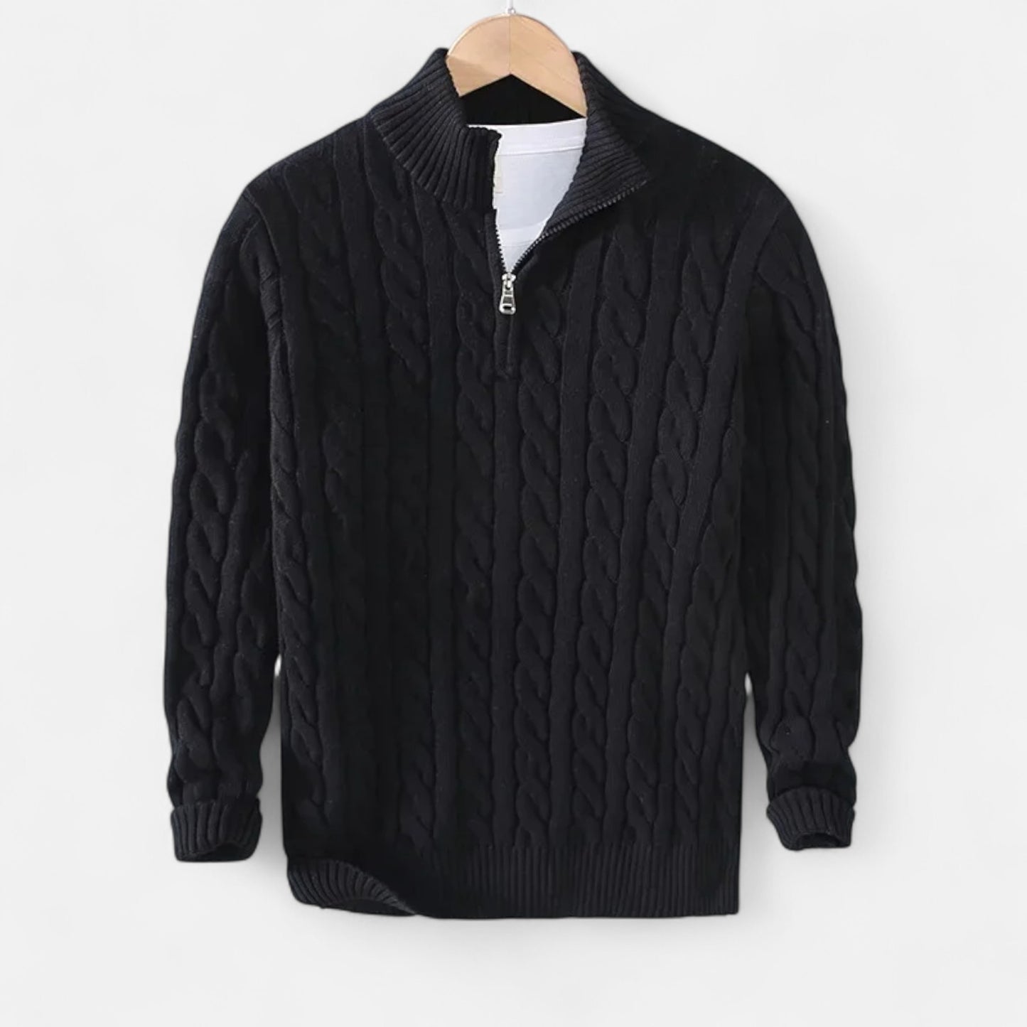Masimon | Men’s Knitwear – Warm Heritage High-Neck Style