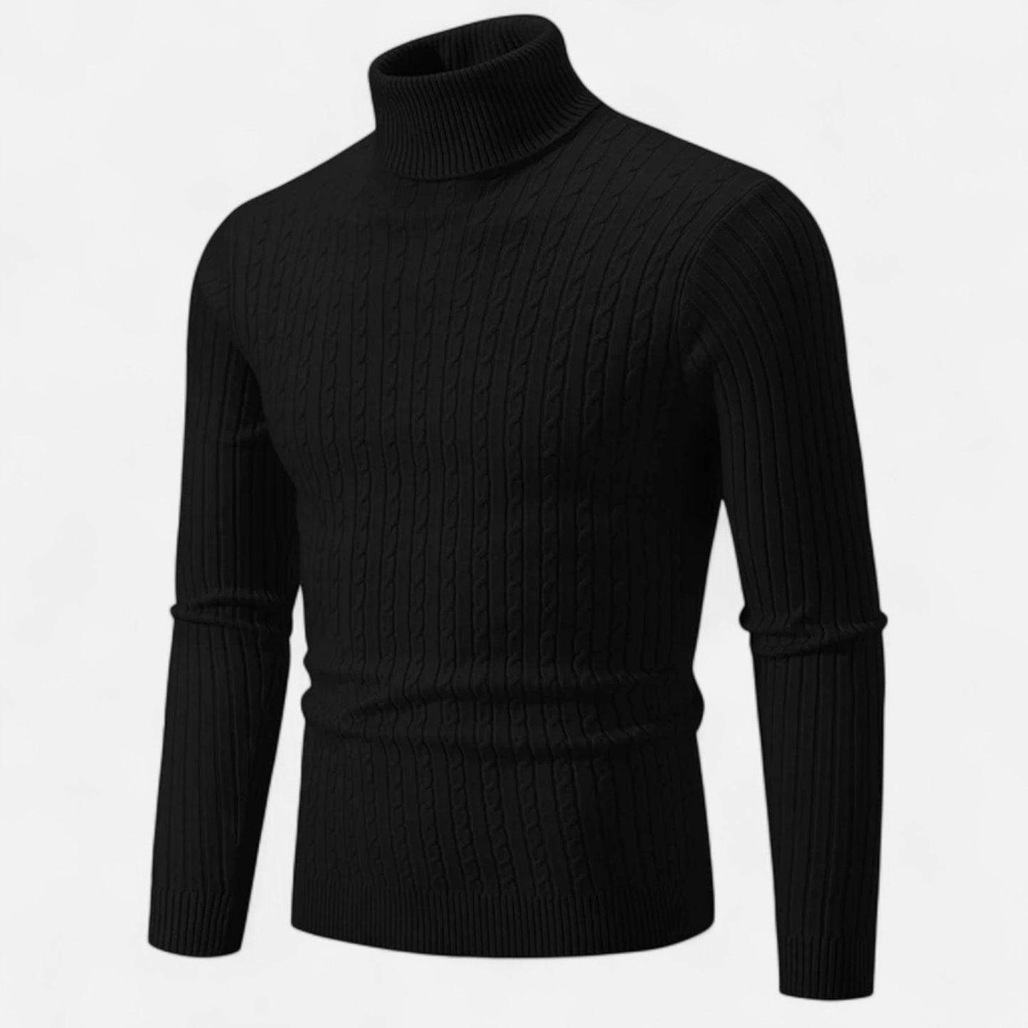 Masimon | Men’s Turtleneck Sweater – Timeless Knitted Elegance
