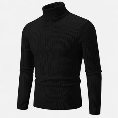 Masimon | Men’s Turtleneck Sweater – Timeless Knitted Elegance