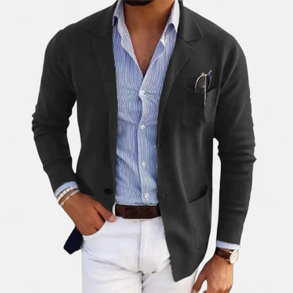 Masimon | Men’s Casual Blazer – Solid Colour Heritage Style