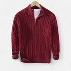 Men’s Knitwear – Warm Heritage High-Neck Style