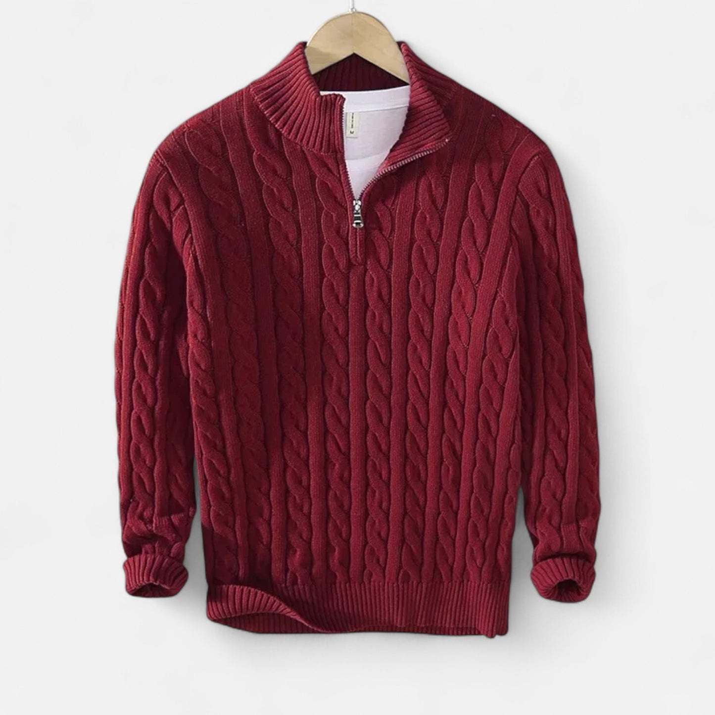 Masimon | Men’s Knitwear – Warm Heritage High-Neck Style