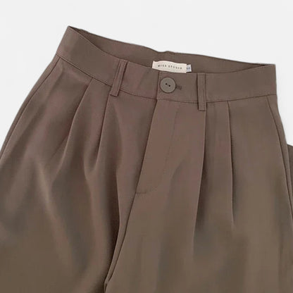 Masimon | Women’s Suit Trousers – High-Waist Heritage Elegance