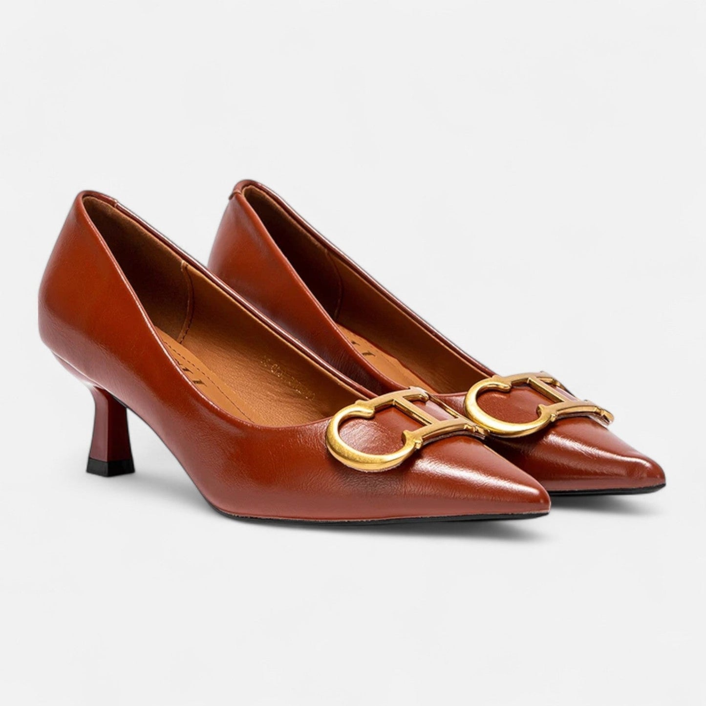 Masimon | Women’s Black Pointed Heels – Sleek High-Heel Comfort for Evening Events