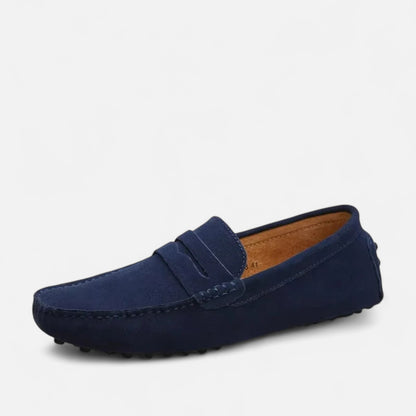 Masimon | Men’s Leather Moccasins – Lightweight Slip‑On Driving & Casual Loafers