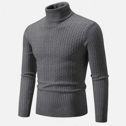 Masimon | Men’s Turtleneck Sweater – Timeless Knitted Elegance