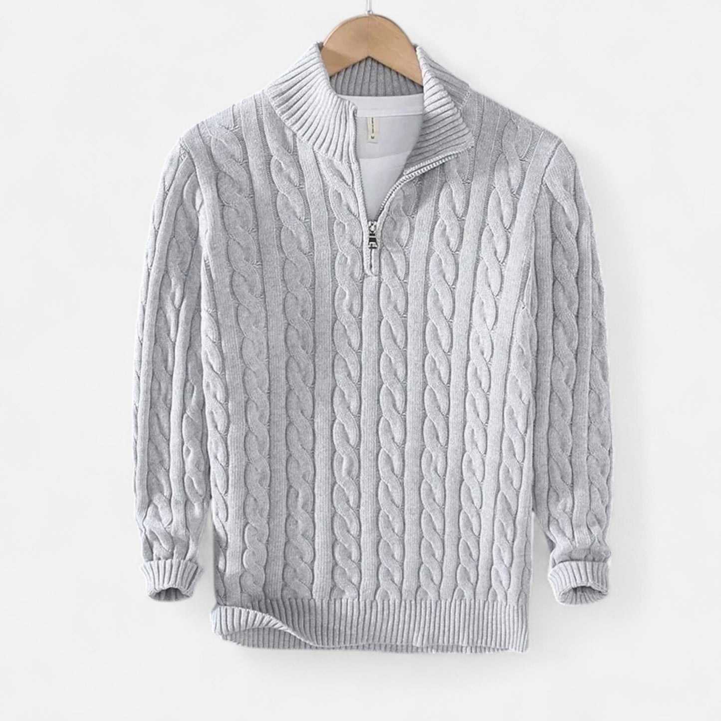 Masimon | Men’s Knitwear – Warm Heritage High-Neck Style