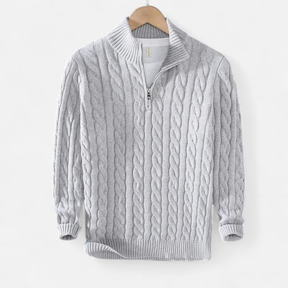 Masimon | Men’s Knitwear – Warm Heritage High-Neck Style