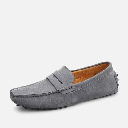 Masimon | Men’s Leather Moccasins – Lightweight Slip‑On Driving & Casual Loafers