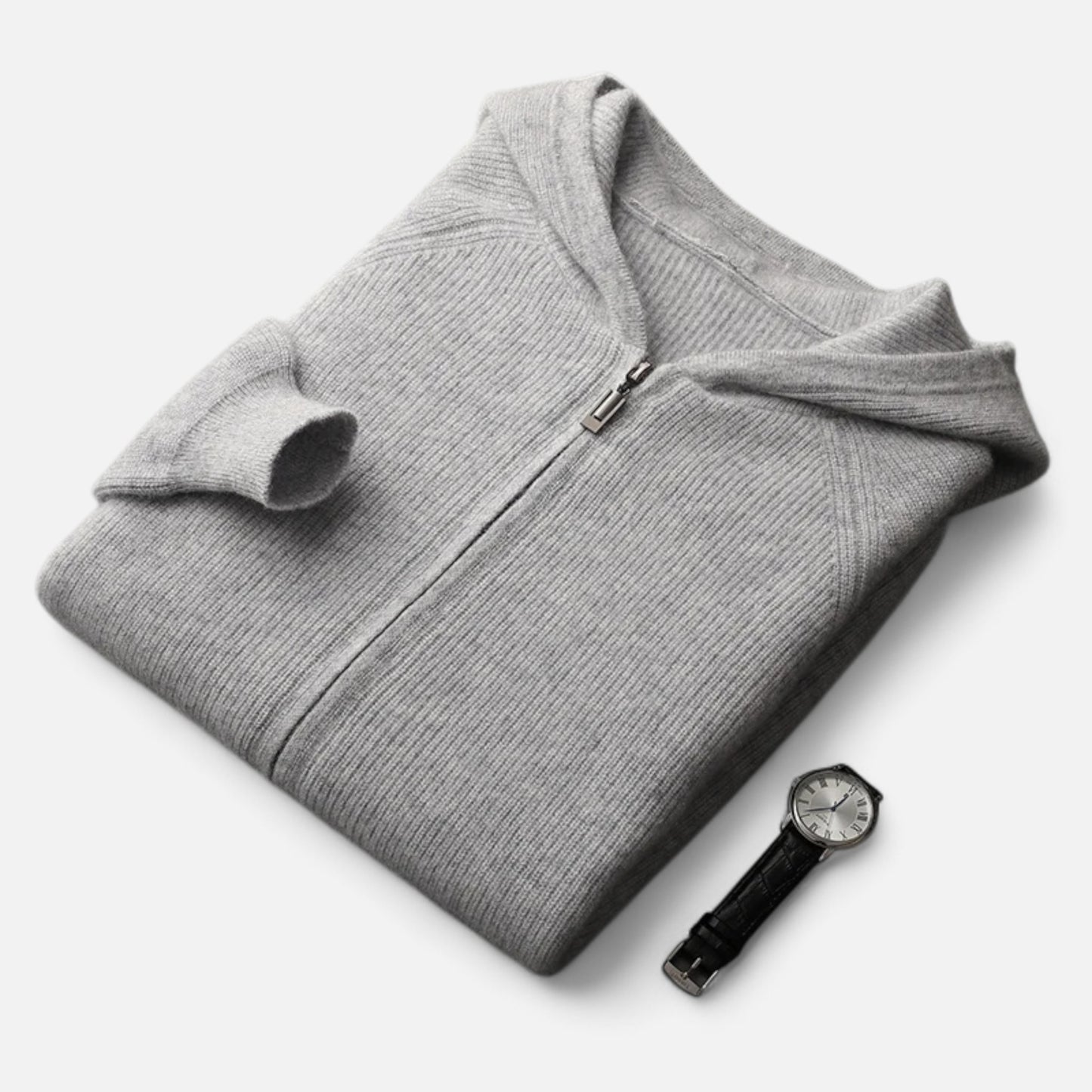 Masimon | Men’s Hooded Jacket – Merino Wool Heritage Warmth