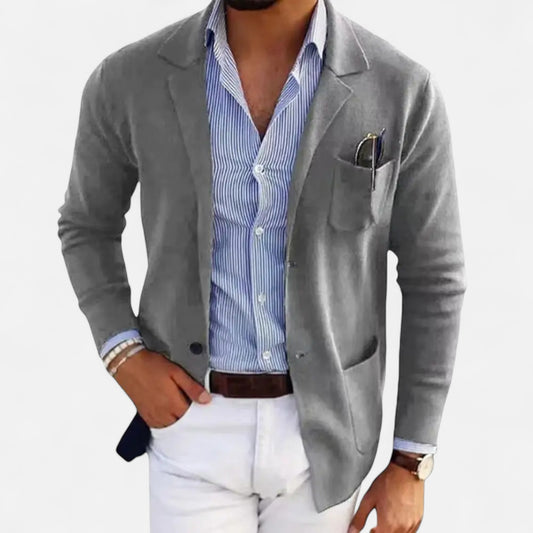 Masimon | Men’s Casual Blazer – Solid Colour Heritage Style