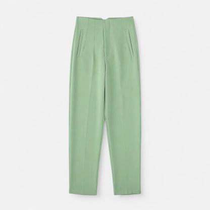 Masimon | Women’s Pencil Trousers – High-Waist Heritage Elegance