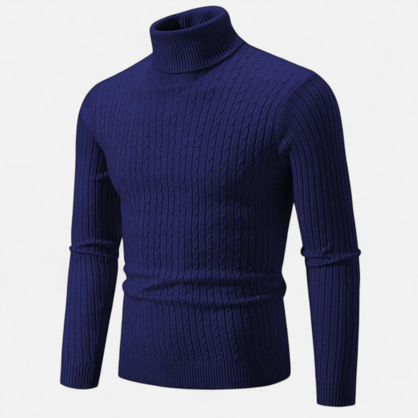 Masimon | Men’s Turtleneck Sweater – Timeless Knitted Elegance