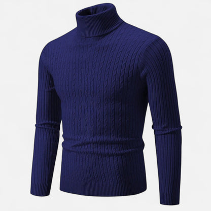 Masimon | Men’s Turtleneck Sweater – Timeless Knitted Elegance