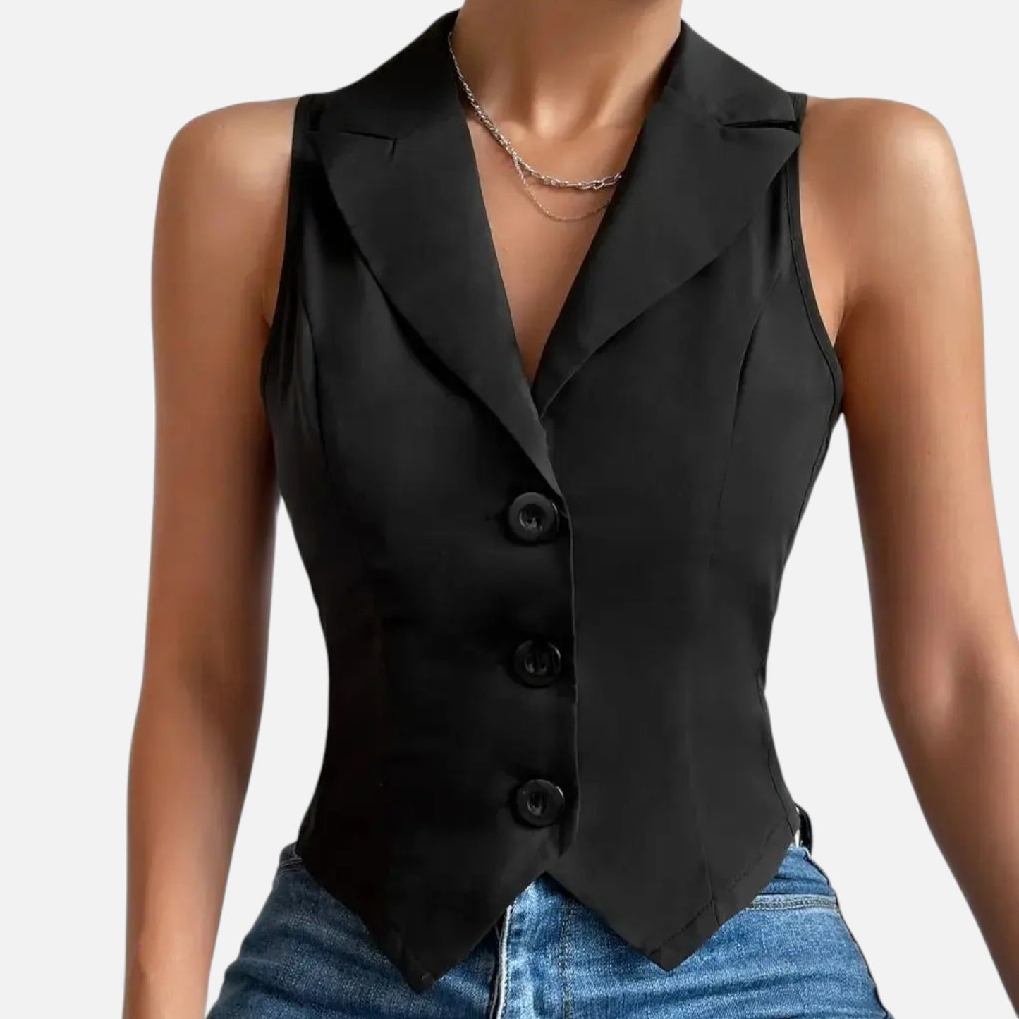 Masimon | Women’s Slim Casual Vest – European‑Style Lightweight Breathable Fabric Indulgence